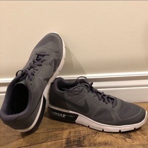 Nike Air Max 2017 White/Gray Running Shoes US Men’s Size 10